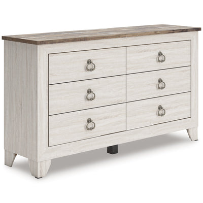 Laigmeyer Two-tone Six Drawer Dresser