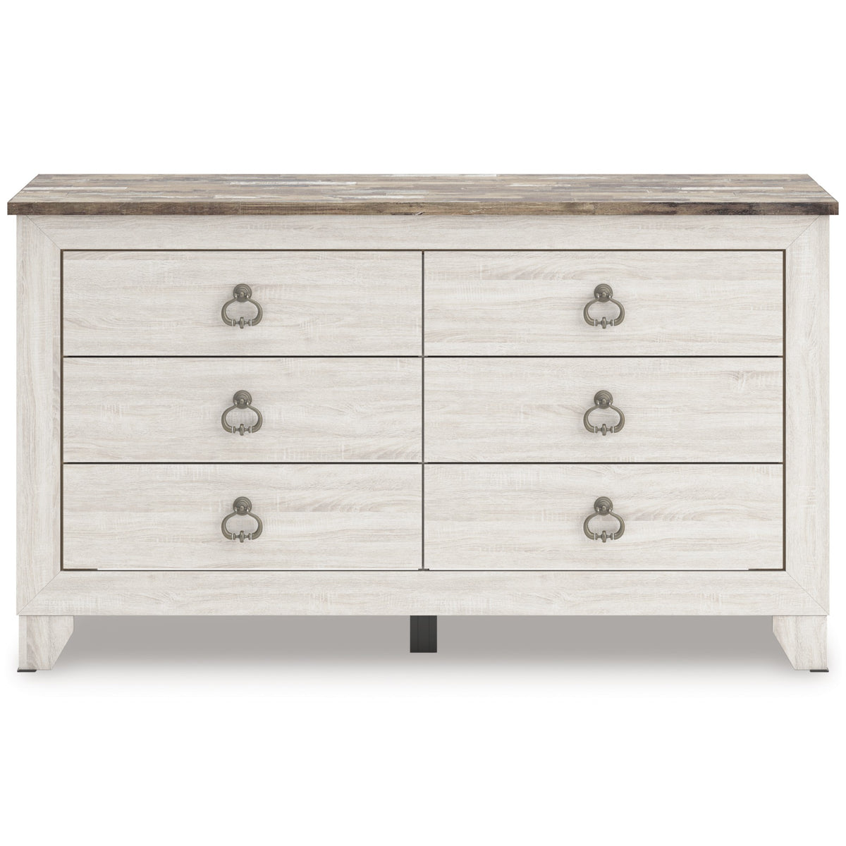 Laigmeyer Two-tone Six Drawer Dresser front view