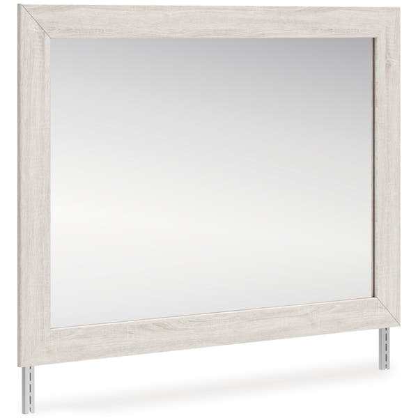 Laigmeyer Whitewash Bedroom Mirror