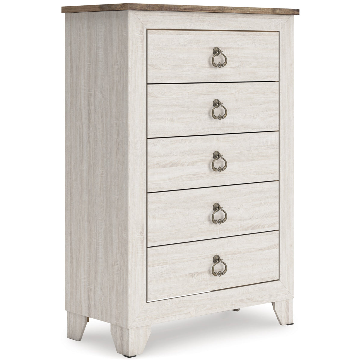 Laigmeyer Two-tone Five Drawer Chest