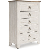 Laigmeyer Two-tone Five Drawer Chest