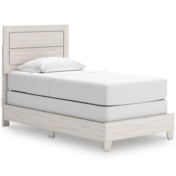 Laigmeyer Whitewash Panel Bed (Twin)
