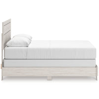 Laigmeyer Whitewash Panel Bed side view