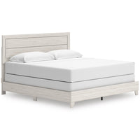 Laigmeyer Whitewash Panel Bed (King)