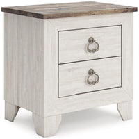 Laigmeyer Two-tone Two Drawer Nightstand