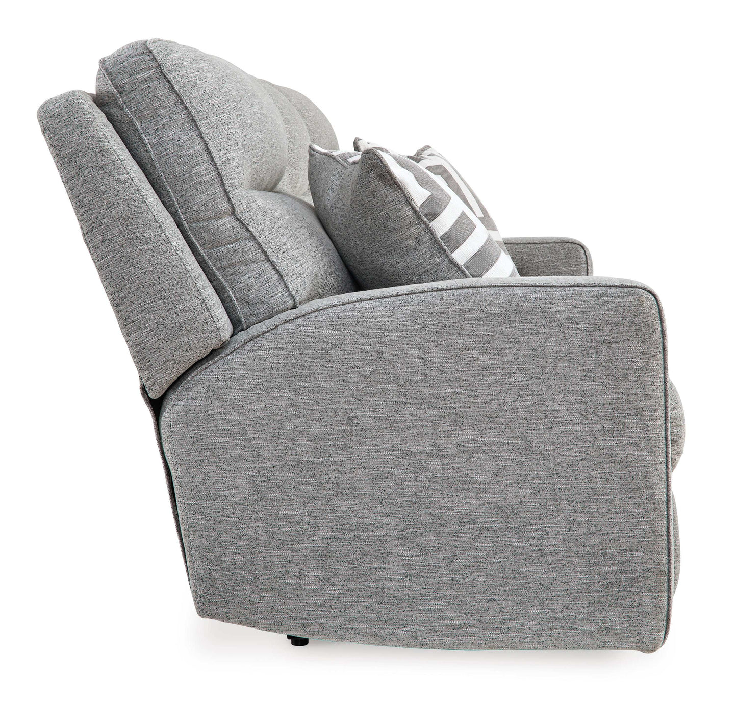 Biscoe Pewter Power Reclining Sofa