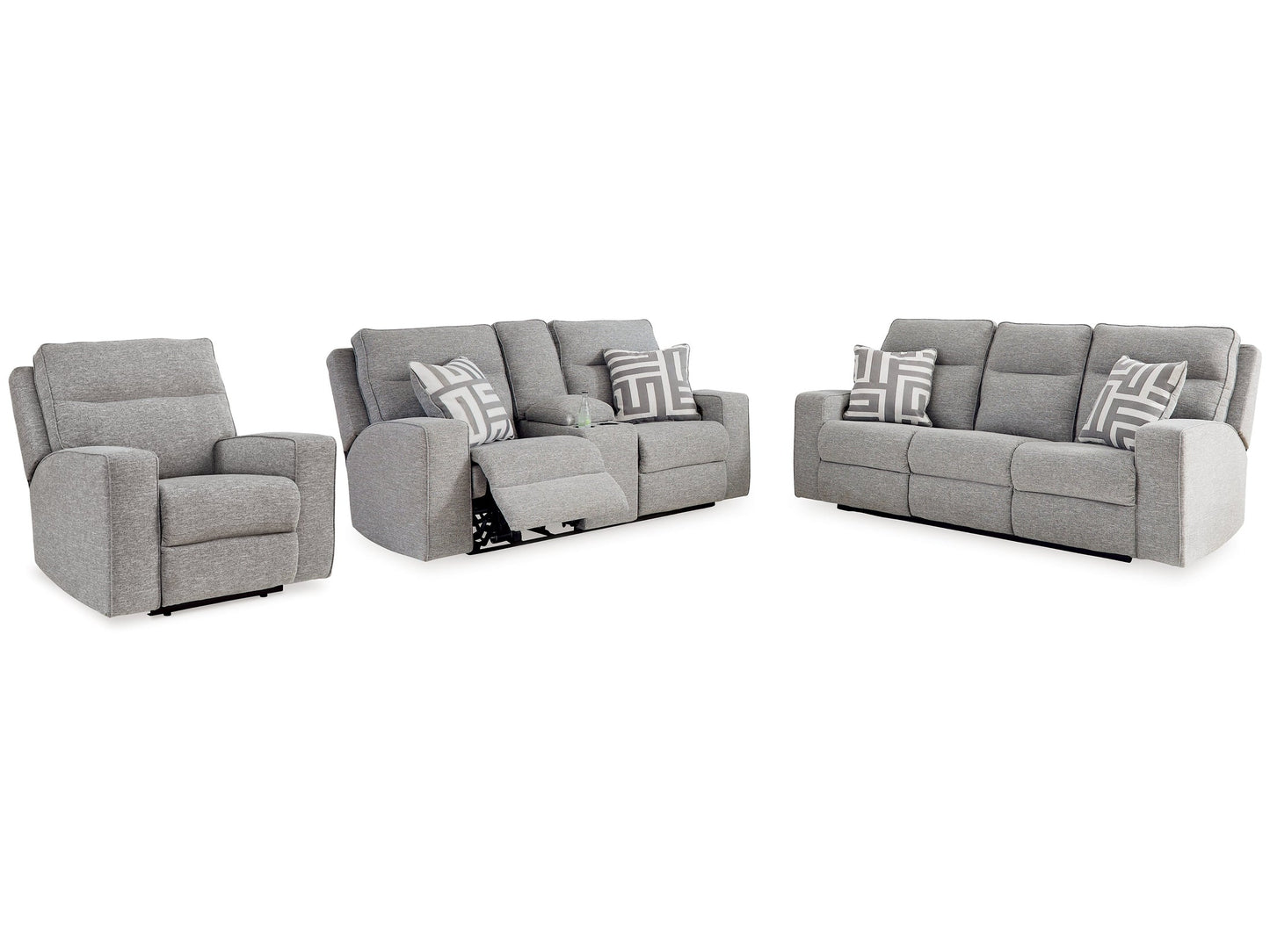 Biscoe Power Reclining Sofa, Loveseat and Recliner