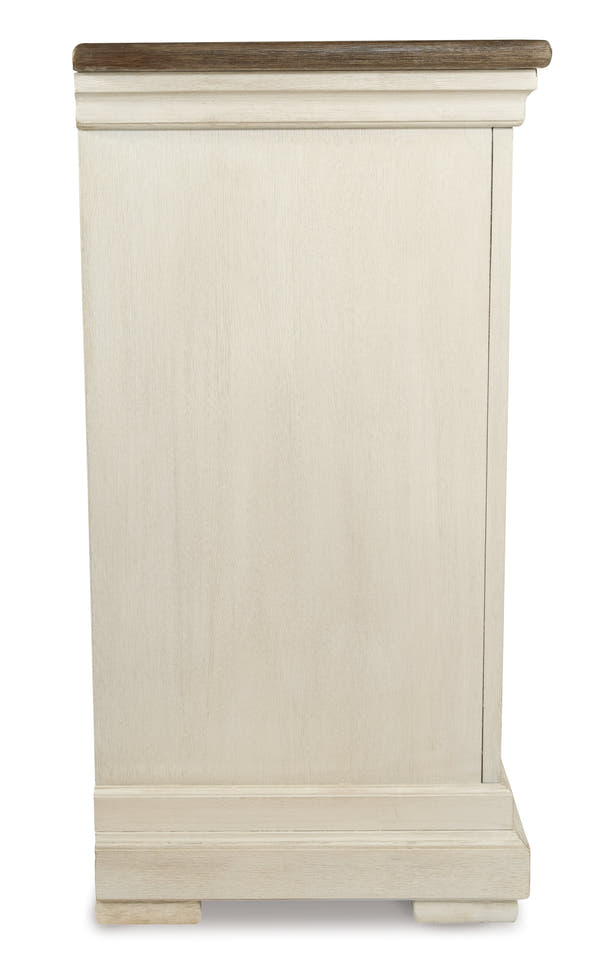 Bolanburg Antiqued White and Weathered Oak Dining Server