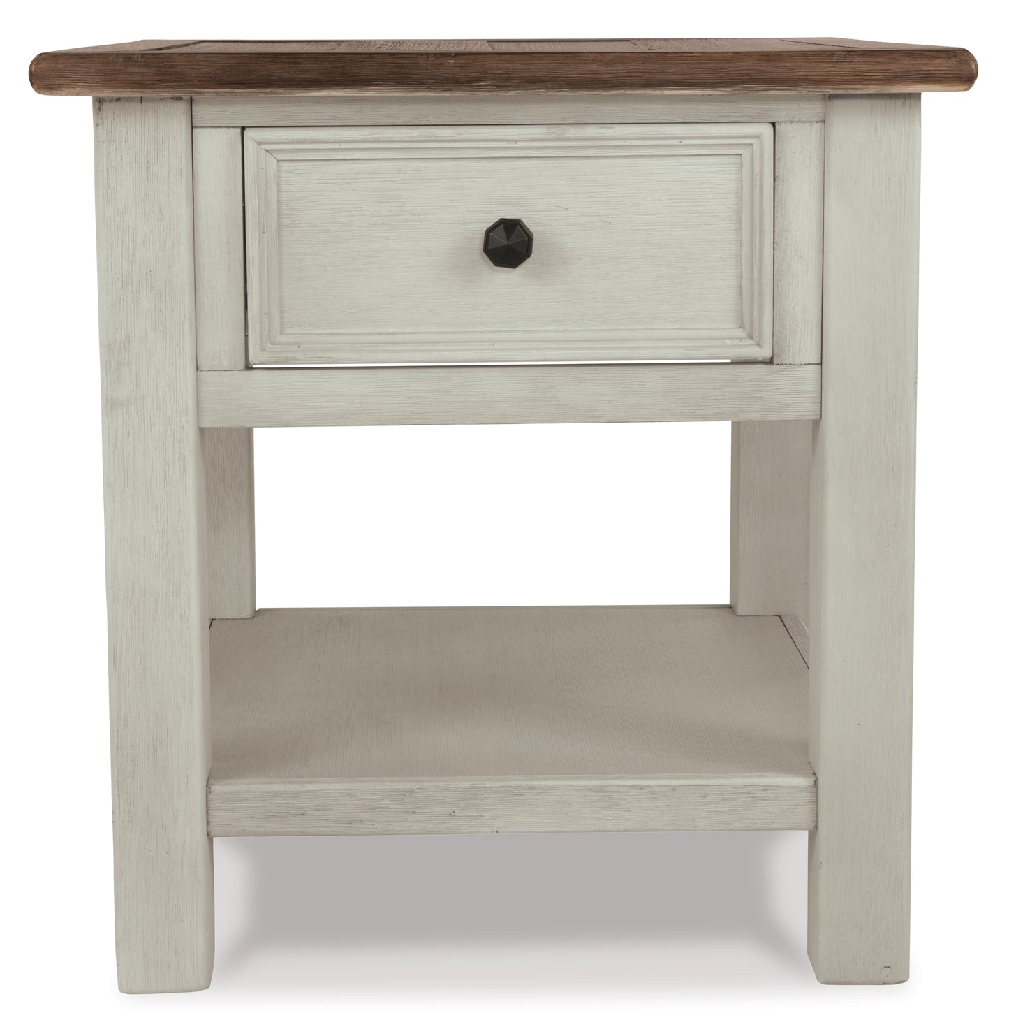 Bolanburg Oak & White End Table