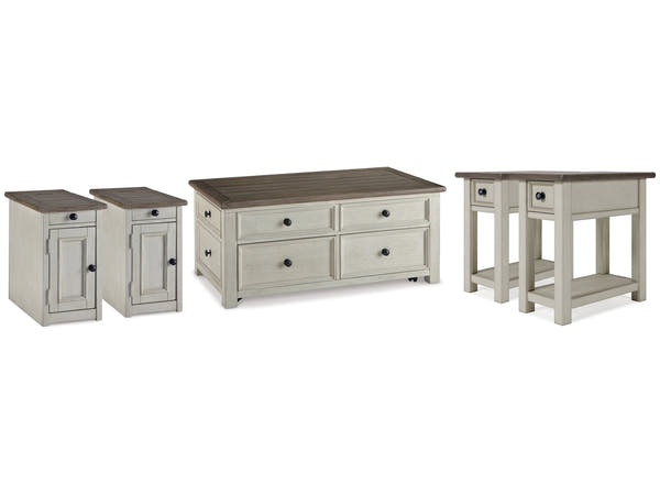 Bolanburg Two-tone 5-Piece Occasional Table Set