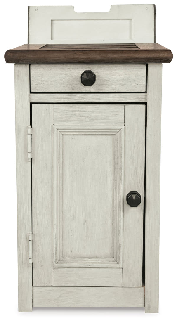 Bolanburg Two-tone Coffee Table and 2 Chairside End Tables with Console