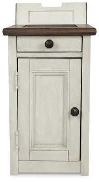 Bolanburg Two-tone Coffee Table and 2 Chairside End Tables with Console