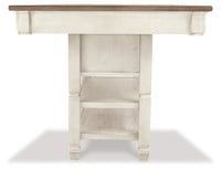 Bolanburg Two-tone Counter Height Dining Table and 6 Barstools with Server