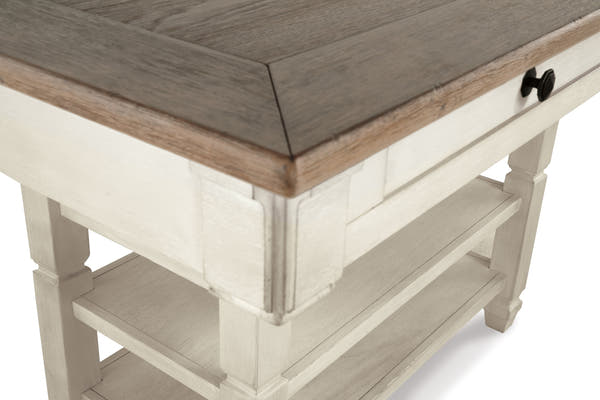 Bolanburg Two-tone Counter Height Dining Table w/4 Barstools