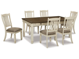 Bolanburg Two-tone Dining Table with 6 Chairs