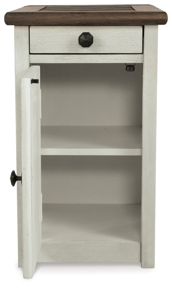 Bolanburg Two-tone Sofa Table and Chair Side End Table