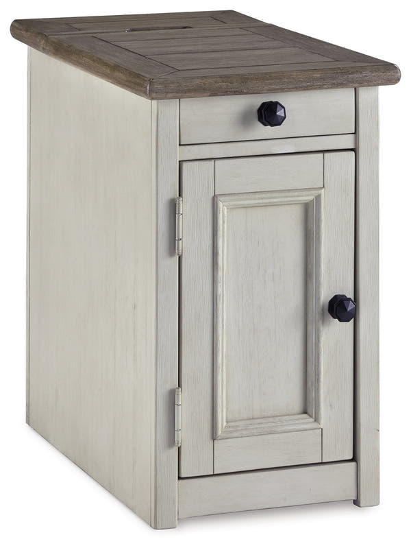 Bolanburg Two-tone Sofa Table and Chair Side End Table