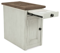 Bolanburg Two-tone Sofa Table and Chair Side End Table
