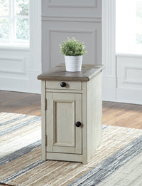 Bolanburg Two-tone Sofa Table and Chair Side End Table