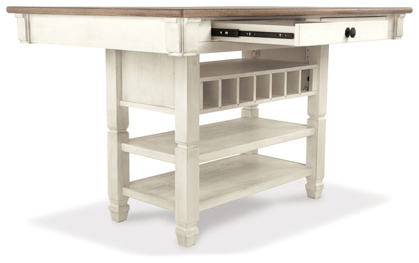 Bolanburg White Counter-Height Dining Set