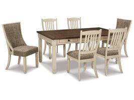 Bolanburg White Dining Table with 6 Chairs