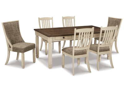 Bolanburg White Dining Table with 6 Chairs