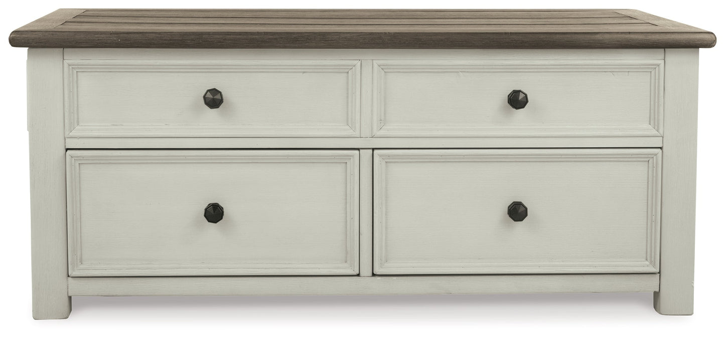Bolanburg White & Oak Lift Top Coffee Table