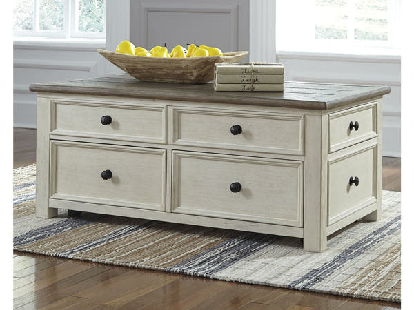 Bolanburg White & Oak Lift Top Coffee Table