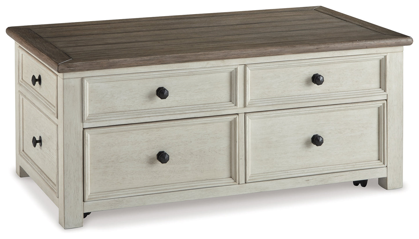 Bolanburg White & Oak Lift Top Coffee Table
