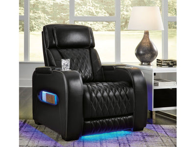 PWR RECLINER/ADJ HEADREST/Boyington/Black