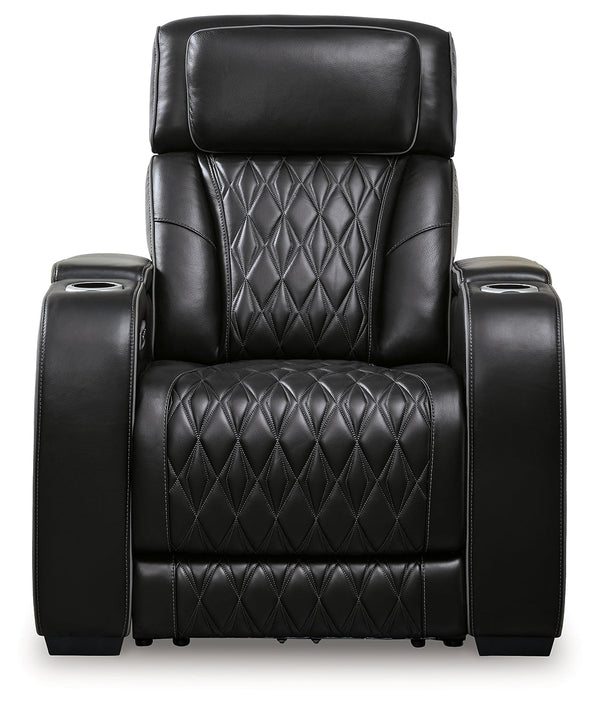 PWR RECLINER/ADJ HEADREST/Boyington/Black