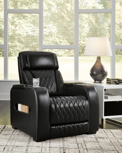 PWR RECLINER/ADJ HEADREST/Boyington/Black