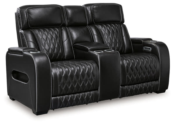 PWR RECLINER/ADJ HEADREST/Boyington/Black