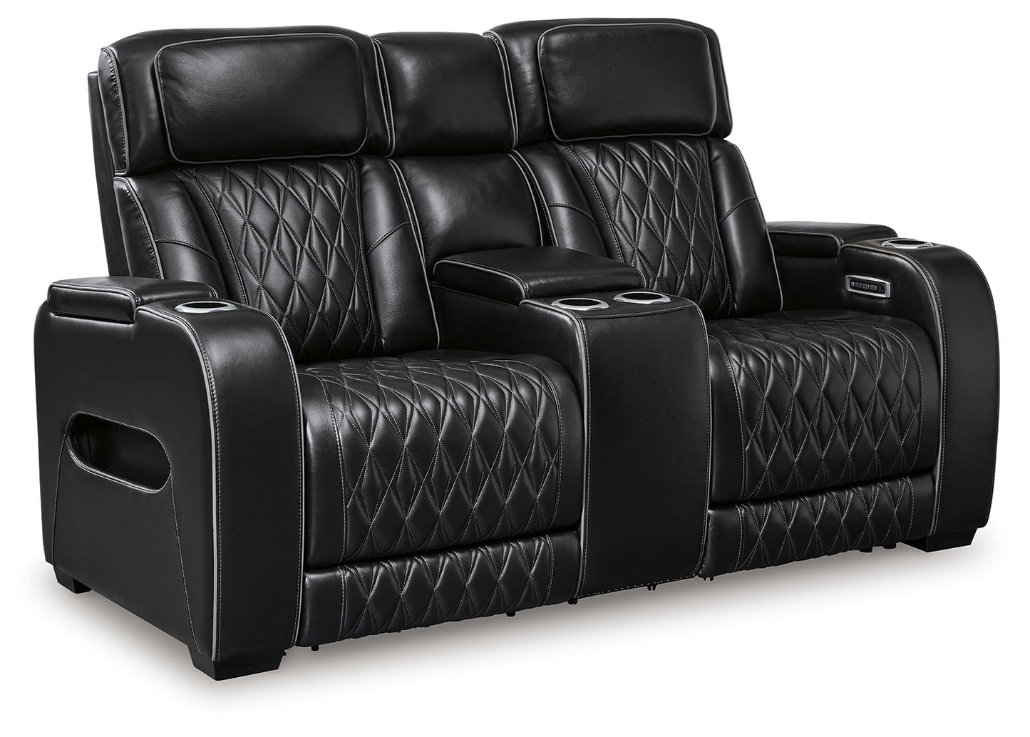 PWR RECLINER/ADJ HEADREST/Boyington/Black