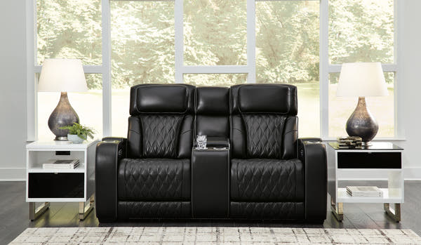 PWR RECLINER/ADJ HEADREST/Boyington/Black