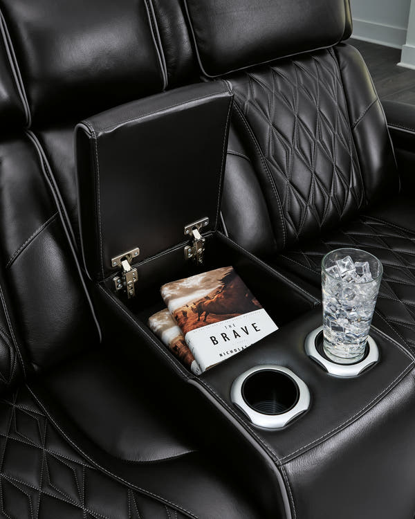 PWR RECLINER/ADJ HEADREST/Boyington/Black