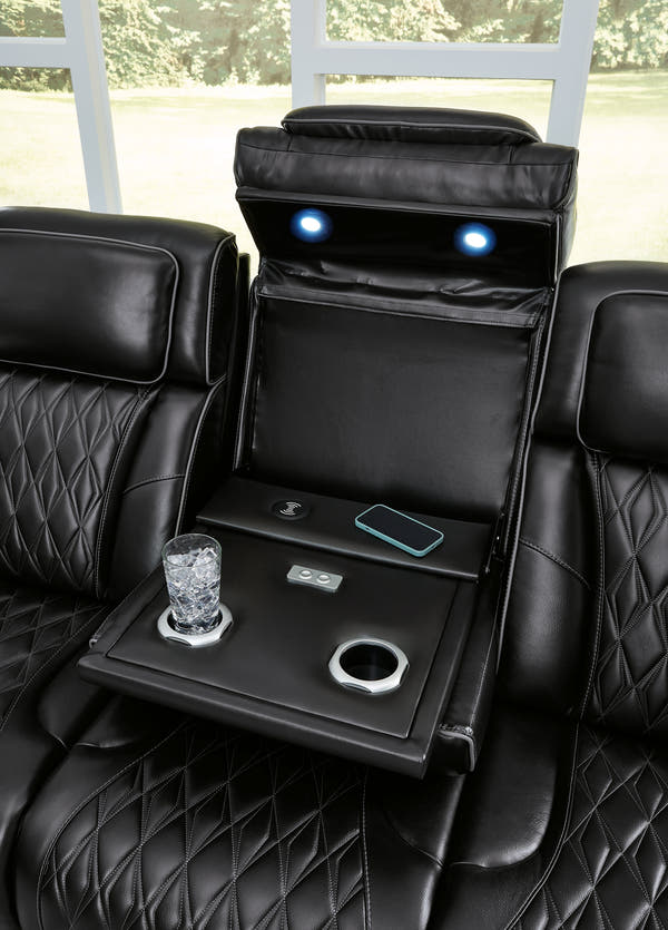 Boyington Power Reclining Sofa with Adjustable Headrest