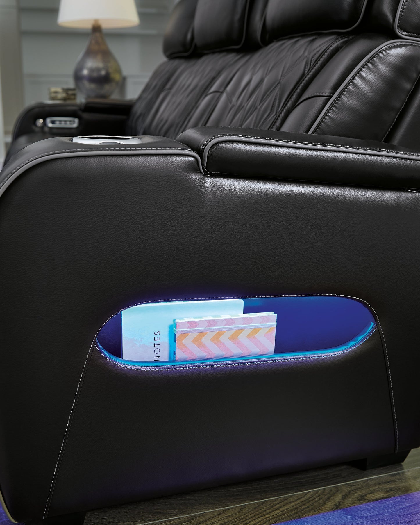Boyington Power Reclining Sofa with Adjustable Headrest