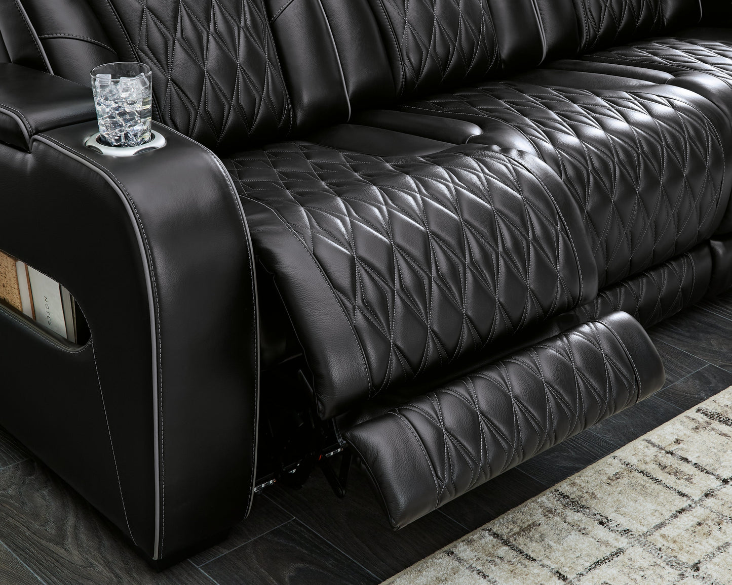 Boyington Power Reclining Sofa with Adjustable Headrest