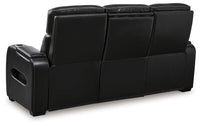 Boyington Black Power Reclining Sofa and Loveseat