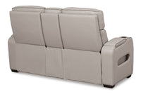 PWR REC LOVESEAT/CON/ADJ/Boyington/Gray