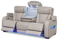 Boyington Gray Power Reclining Living Room Set