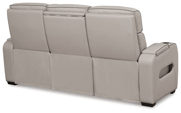 Boyington Gray Power Reclining Living Room Set