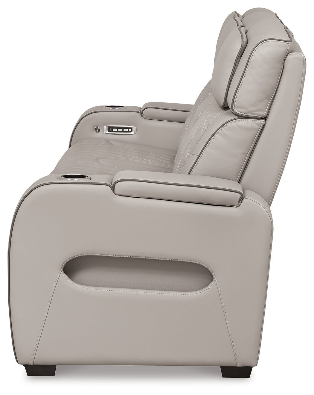 Boyington Gray Power Reclining Living Room Set