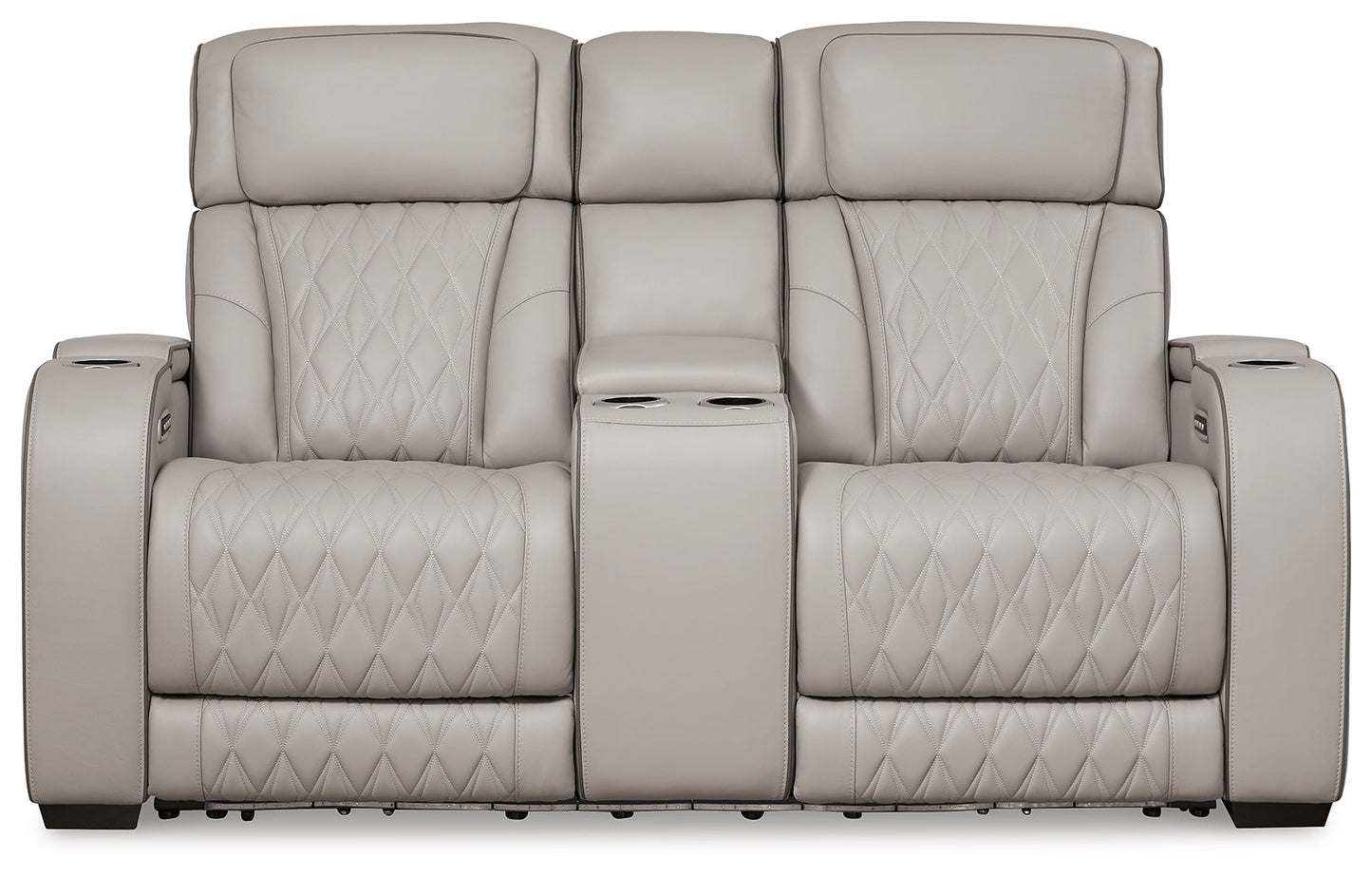 Boyington Gray Power Reclining Living Room Set