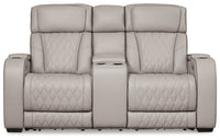 Boyington Gray Power Reclining Living Room Set