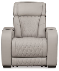 Boyington Gray Power Reclining Living Room Set