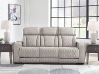 Boyington Power Reclining Sofa with Adjustable Headrest
