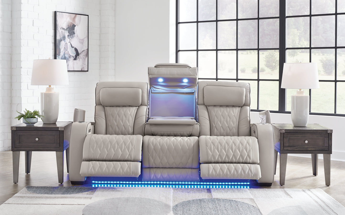 Boyington Power Reclining Sofa with Adjustable Headrest