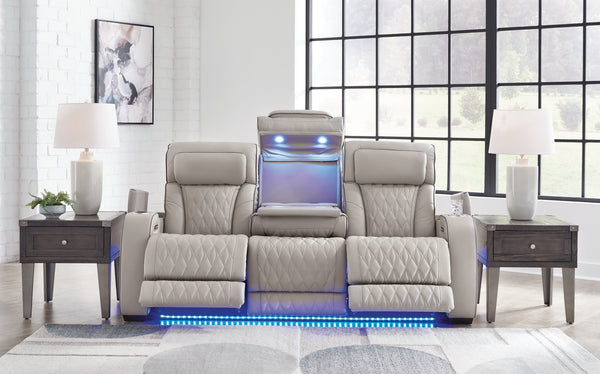 Boyington Power Reclining Sofa with Adjustable Headrest